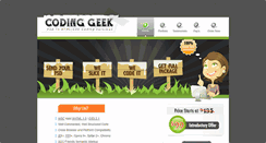 Desktop Screenshot of codinggeek.com
